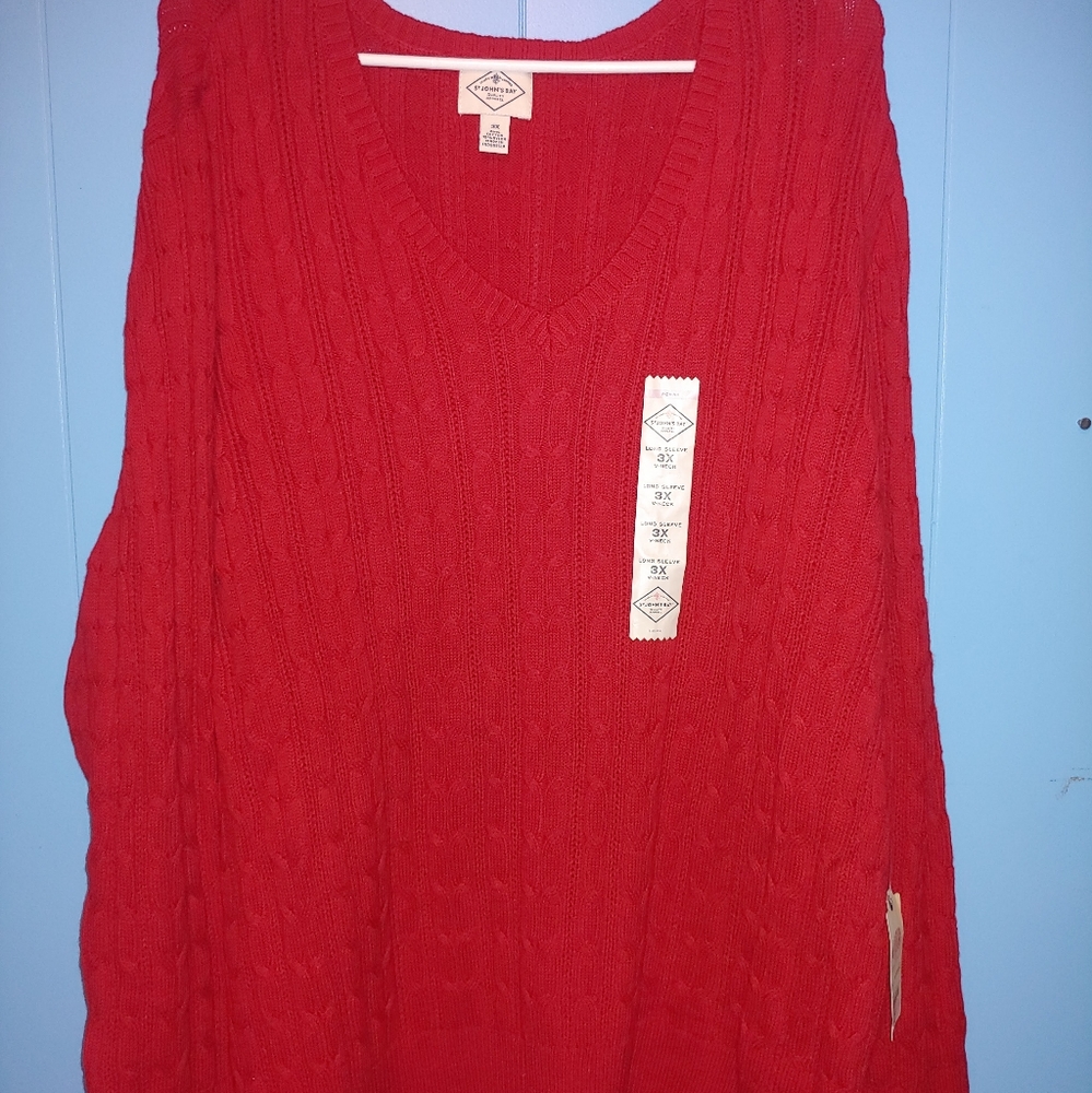 3x Red Sweater